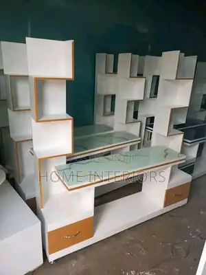 White Polished Tvstand
