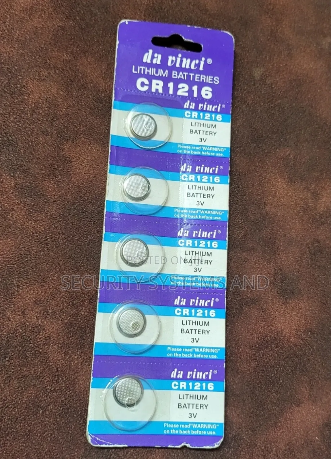 Cr 1616 Lithium Batteries 3v