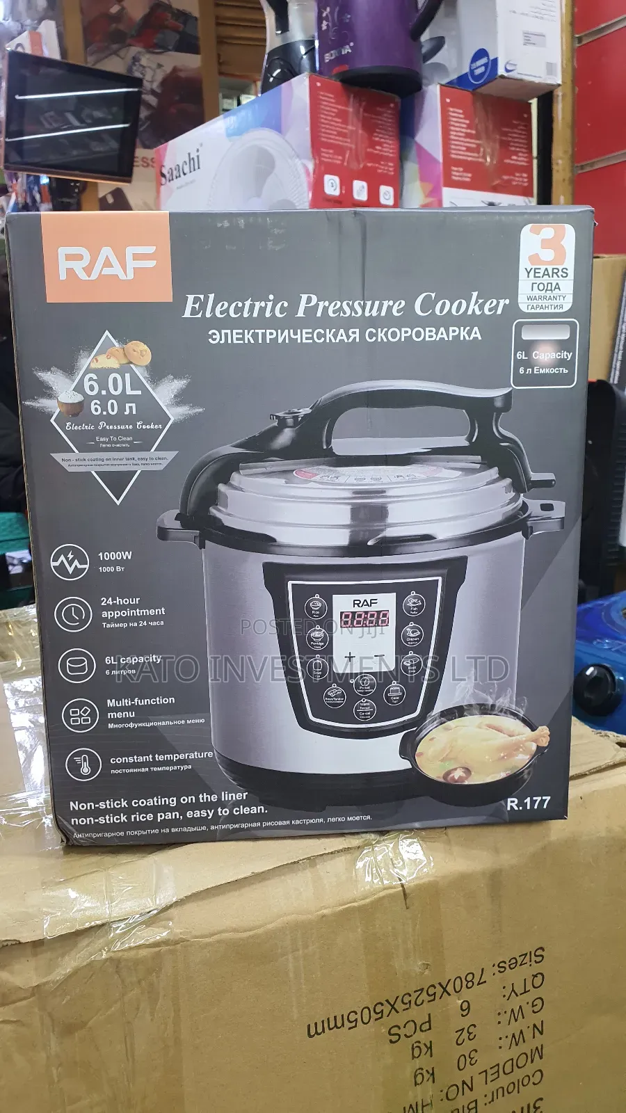 Raf 6l Pressure Cooker