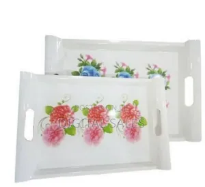 2 Piece Set of Melamine Trays
