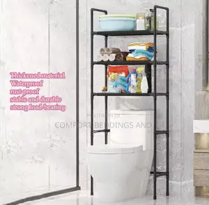 Toilet Rack / Toilet Organizer Black