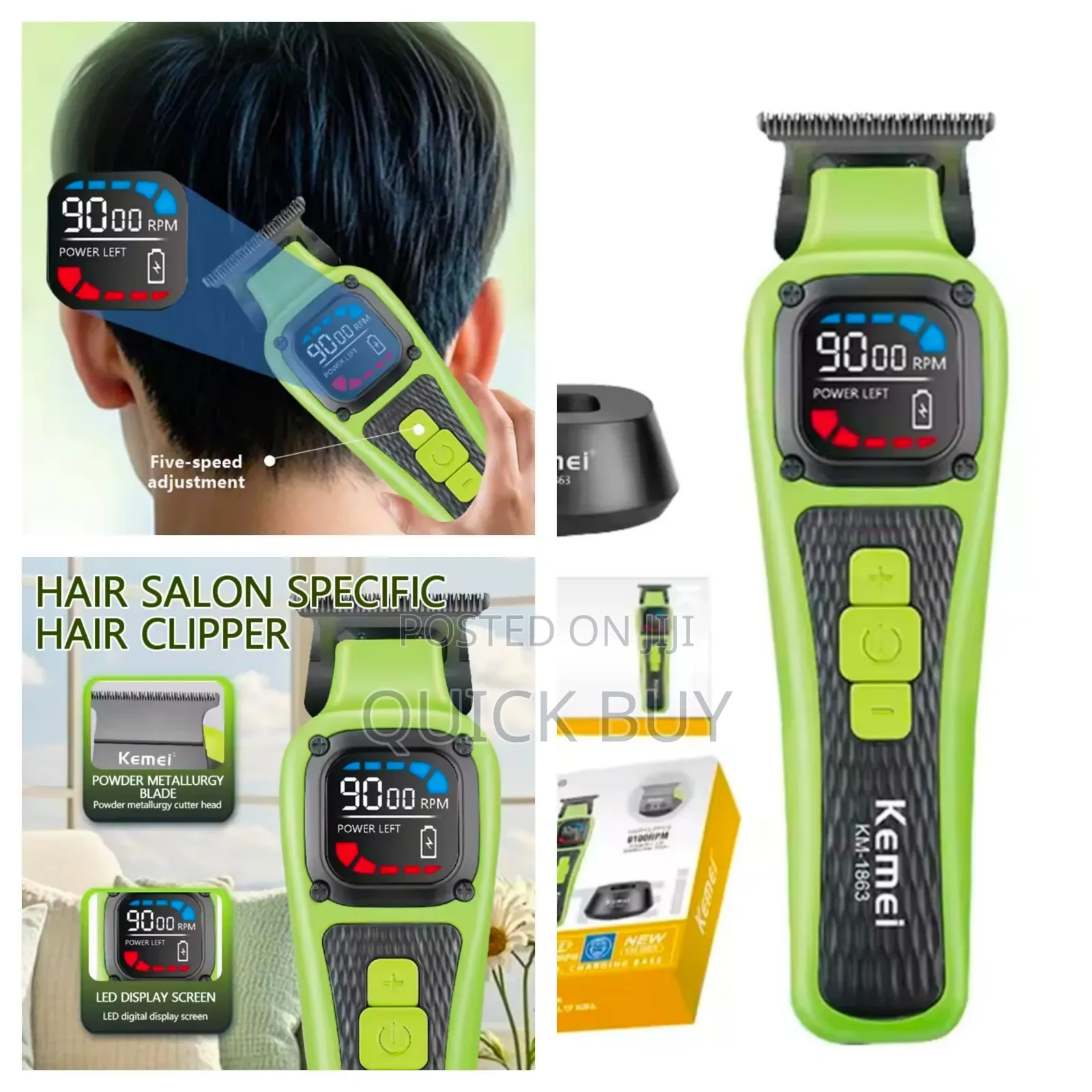Km-1863 Professional Hair Clipper