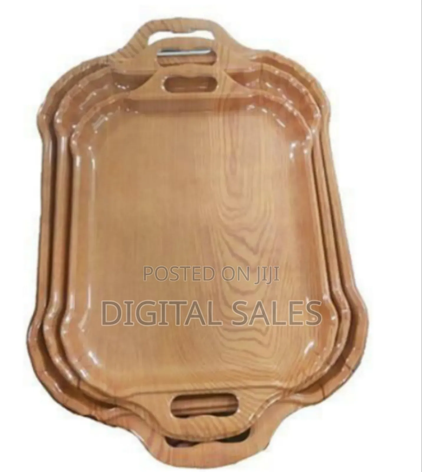 3 Piece Set of Melamine Tray