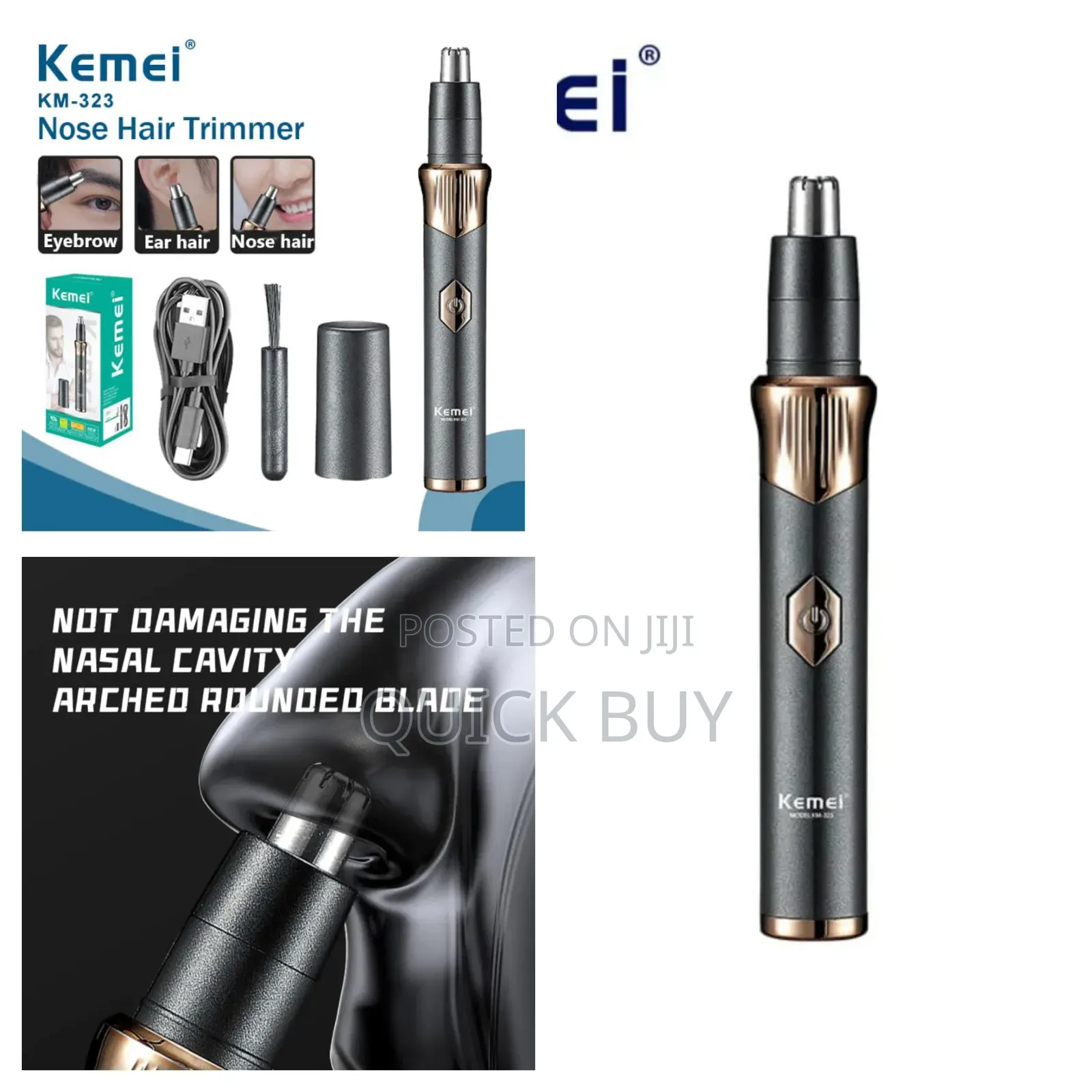 Kemei Km-323 Nose Hair Trimmer