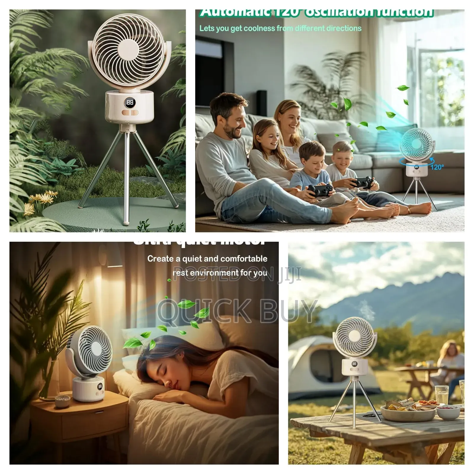 Portable Standing Camping Fan