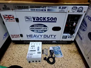 10kva Uk Vakson Diesel Silent Ats Generator