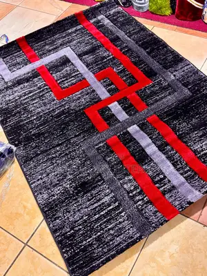 Red and Black Paris Carpet