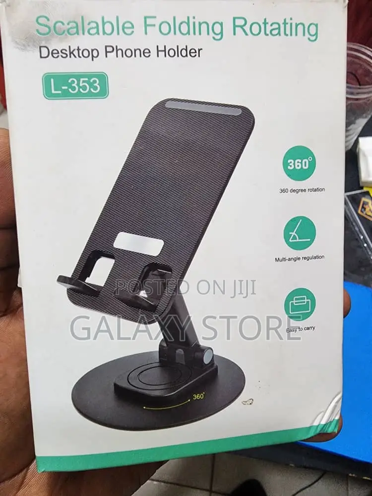 360 Rotating Folding Desktop Phne Holder