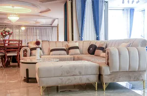 5 Sitter Cream Chesterfield Couches