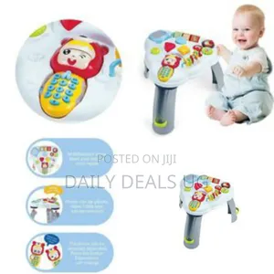 Interactive Baby Activity Learning Play Table - Multicolor