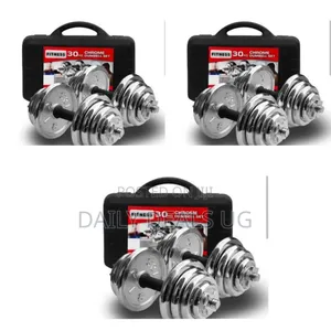 Chrome 30kg Full Weight Set