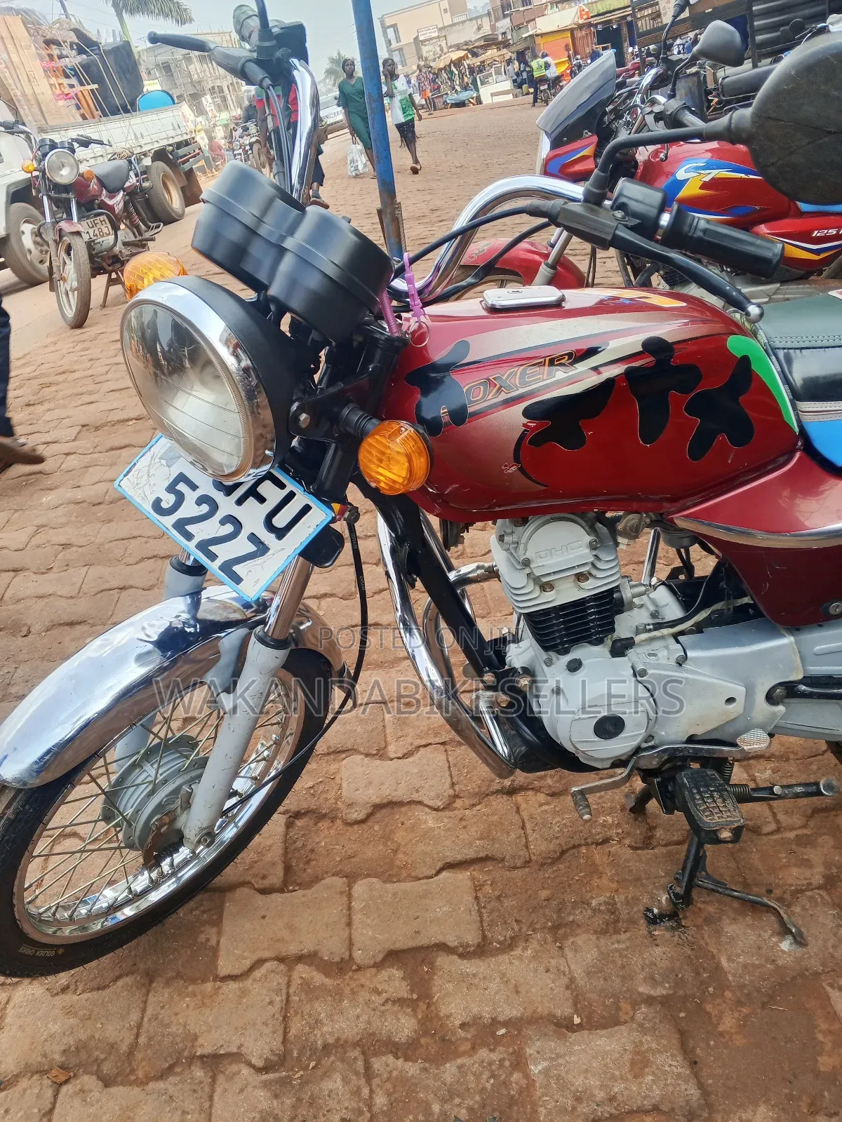 Bajaj Boxer 100 2023 Red