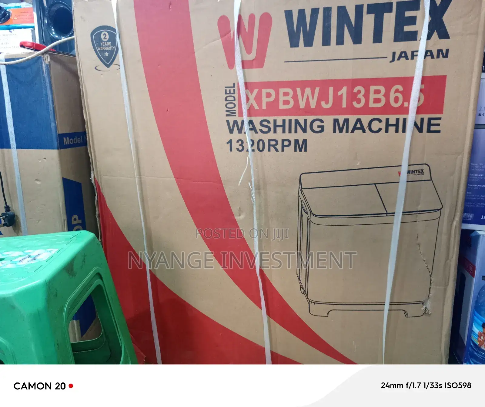 Wintex Washing Machine 13kg Top Loader