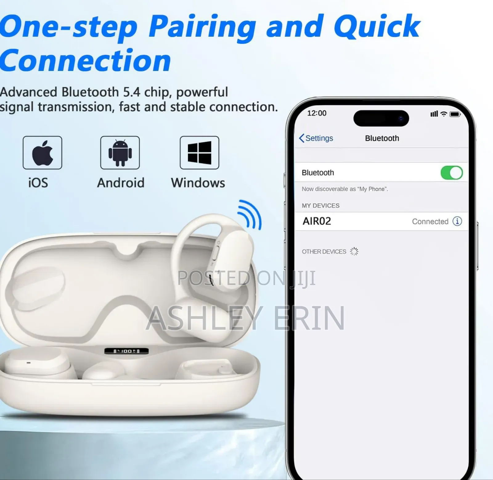 Business Open Ear Headphones/Earbuds