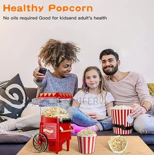 Retro Popcorn Machine With Cart