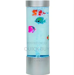 Bubble Tower Fish Lamp Bedside