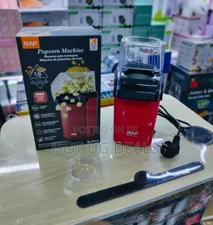 Raf Electric Popcorn / Pop Corn Maker Popper Machine - Red