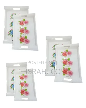 2 Piece Set of Melamine Tray