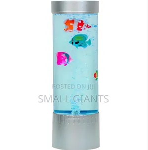 Bubble Tower Fish Lamp Bedside