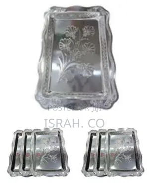 3 Stainless Steel Trays