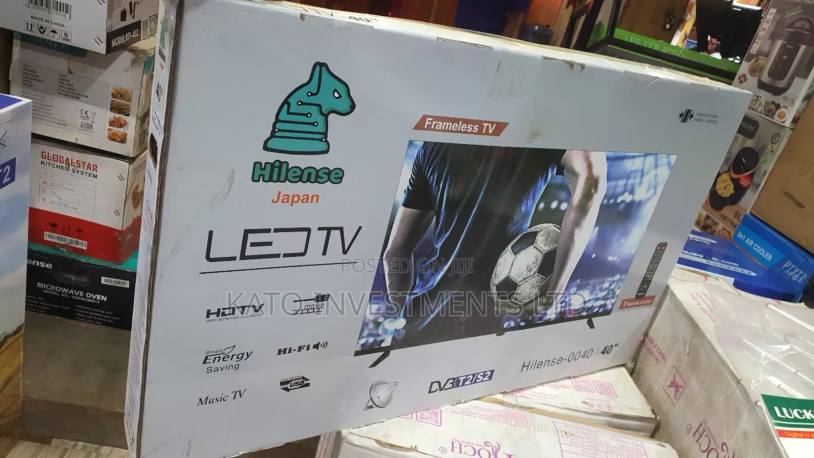 Hilense 40 Inche Digital Frameless Tv