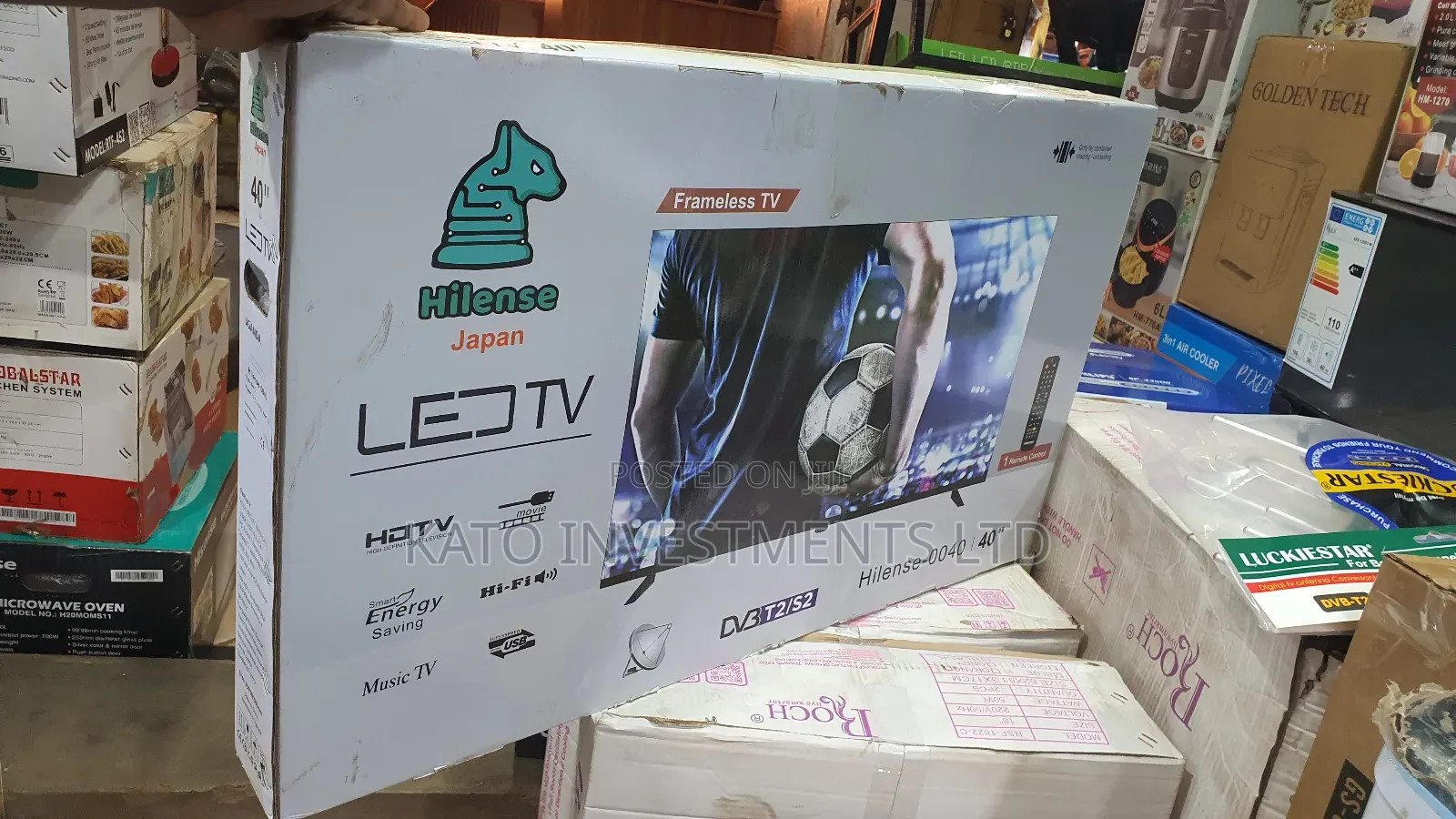 Hilense 40 Inche Digital Frameless Tv