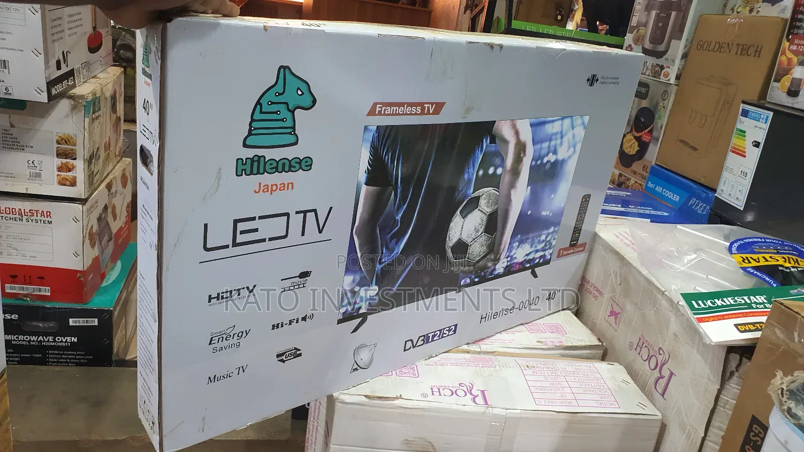 Hilense 40 Inche Digital Frameless Tv