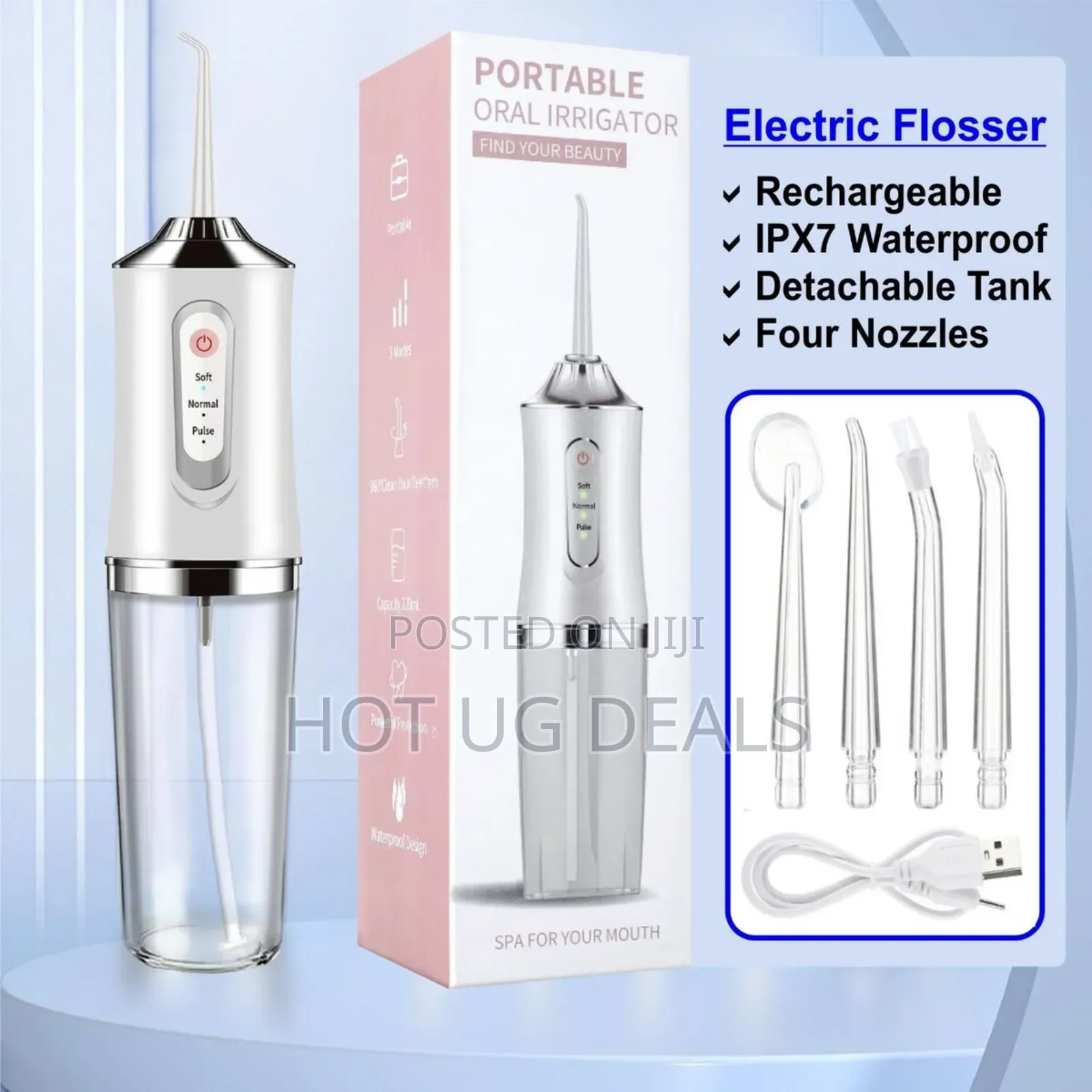 Mouth Teeth Flosser Rechargeable