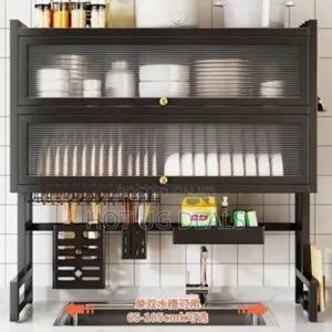 Over The Sink Dish Drying Rack With Cover- Multi Colours