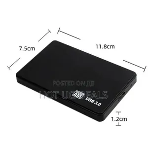External Hard Disk Casing Usb 3.0 - Black