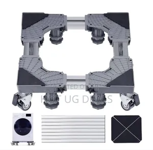Original Strong Fridge Stand Movable Mount Base - Grey