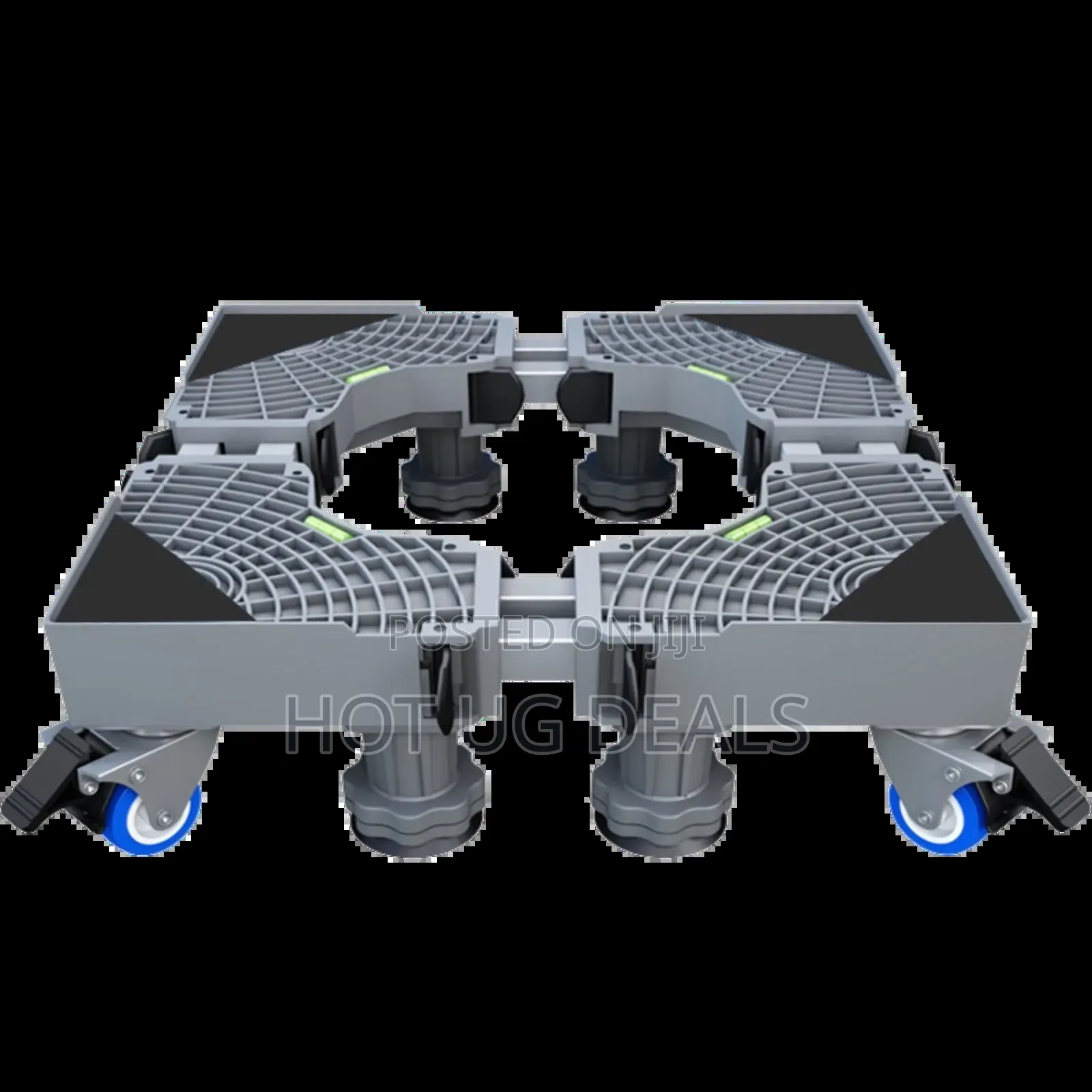 Adjustable Washing Machine & Fridge Base – Shockproof Roller Stand