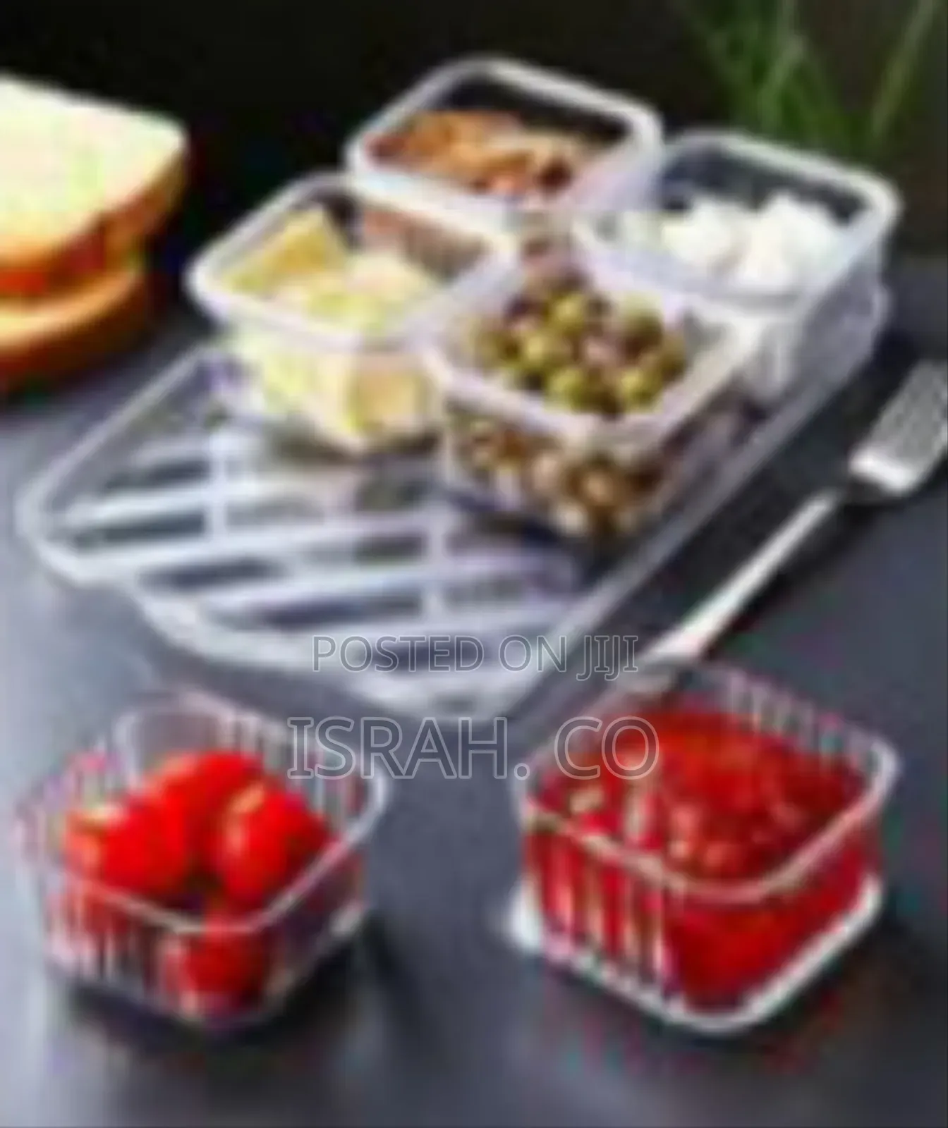 Luxurious 6-Compartment Decorative Serving Set