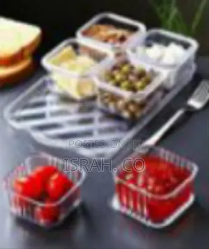 Luxurious 6-Compartment Decorative Serving Set