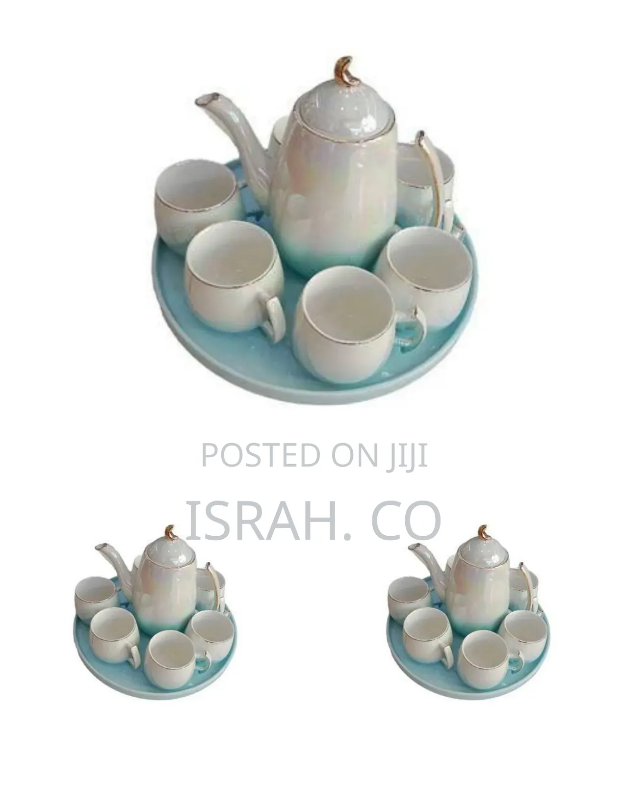 8 Piece Ceramic Tea Set
