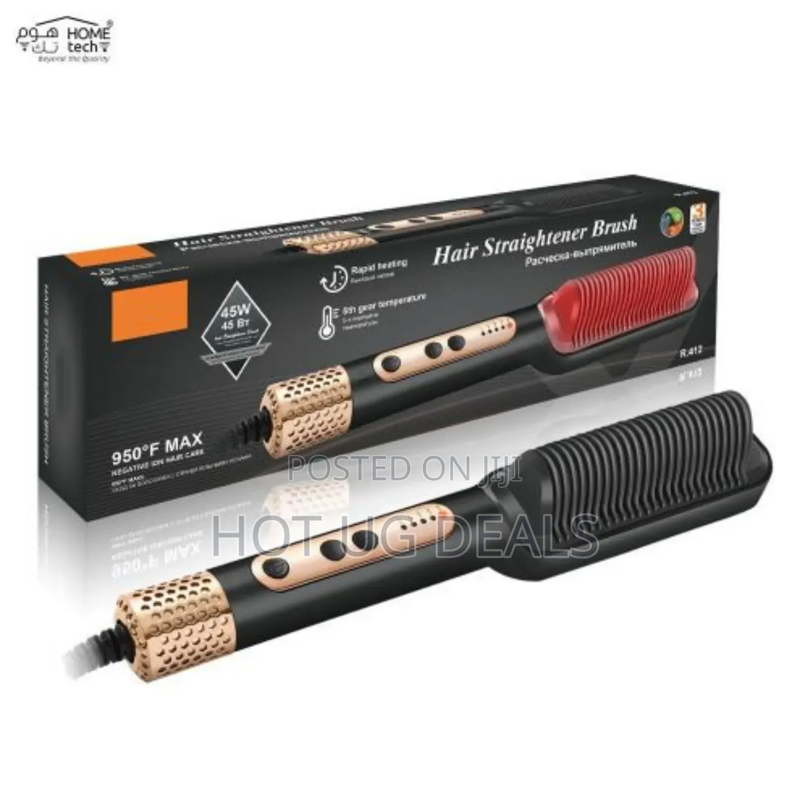 Raf Hair Straightener Brush
