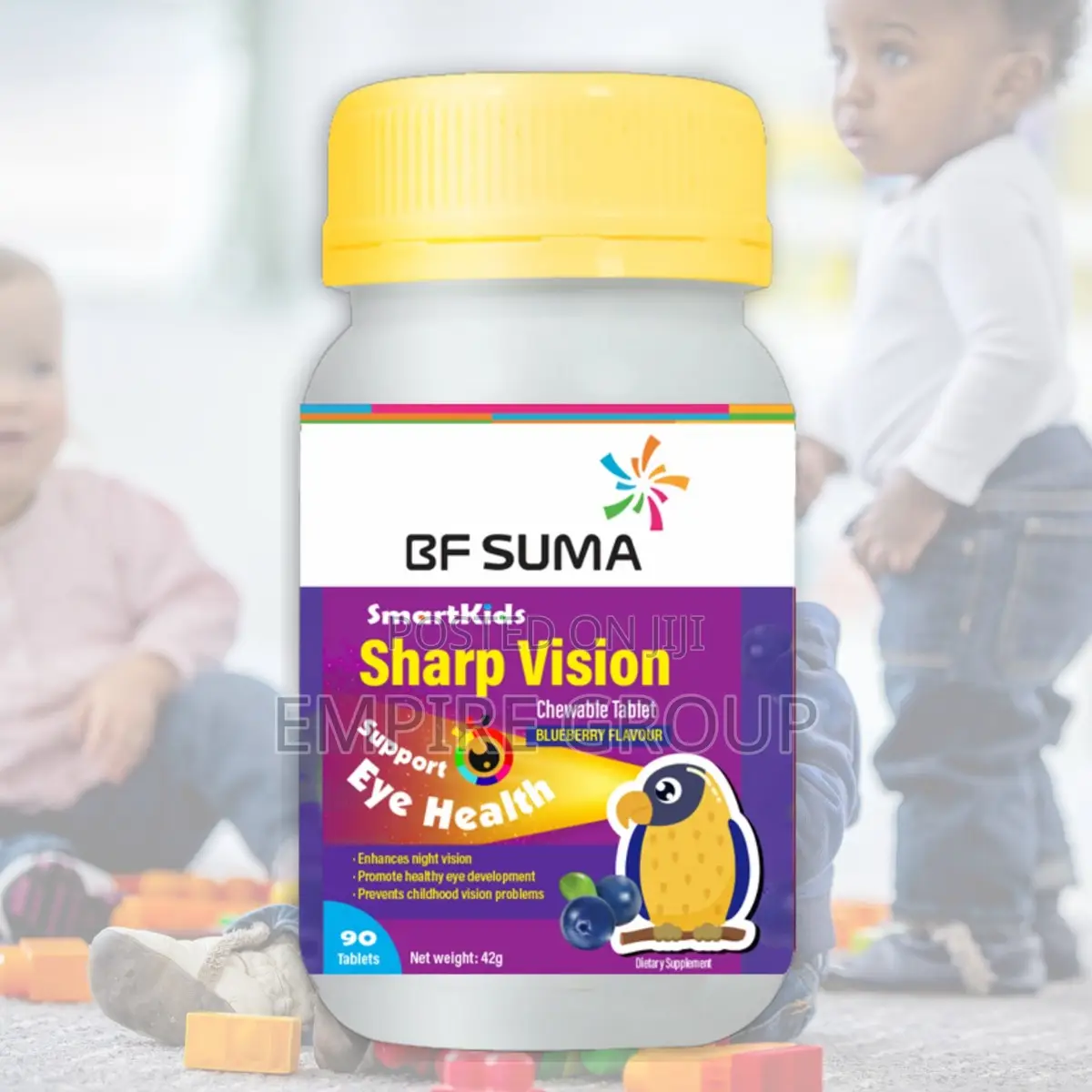 Smart Kids Sharp Vision | Blueberry Chewable Eye Support