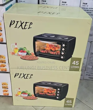 Pixel 45l Convectional Oven With Double Hotplates Pixel Oven