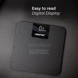 Geepas Digital Body Weighing Scale | High Precision Sensor System