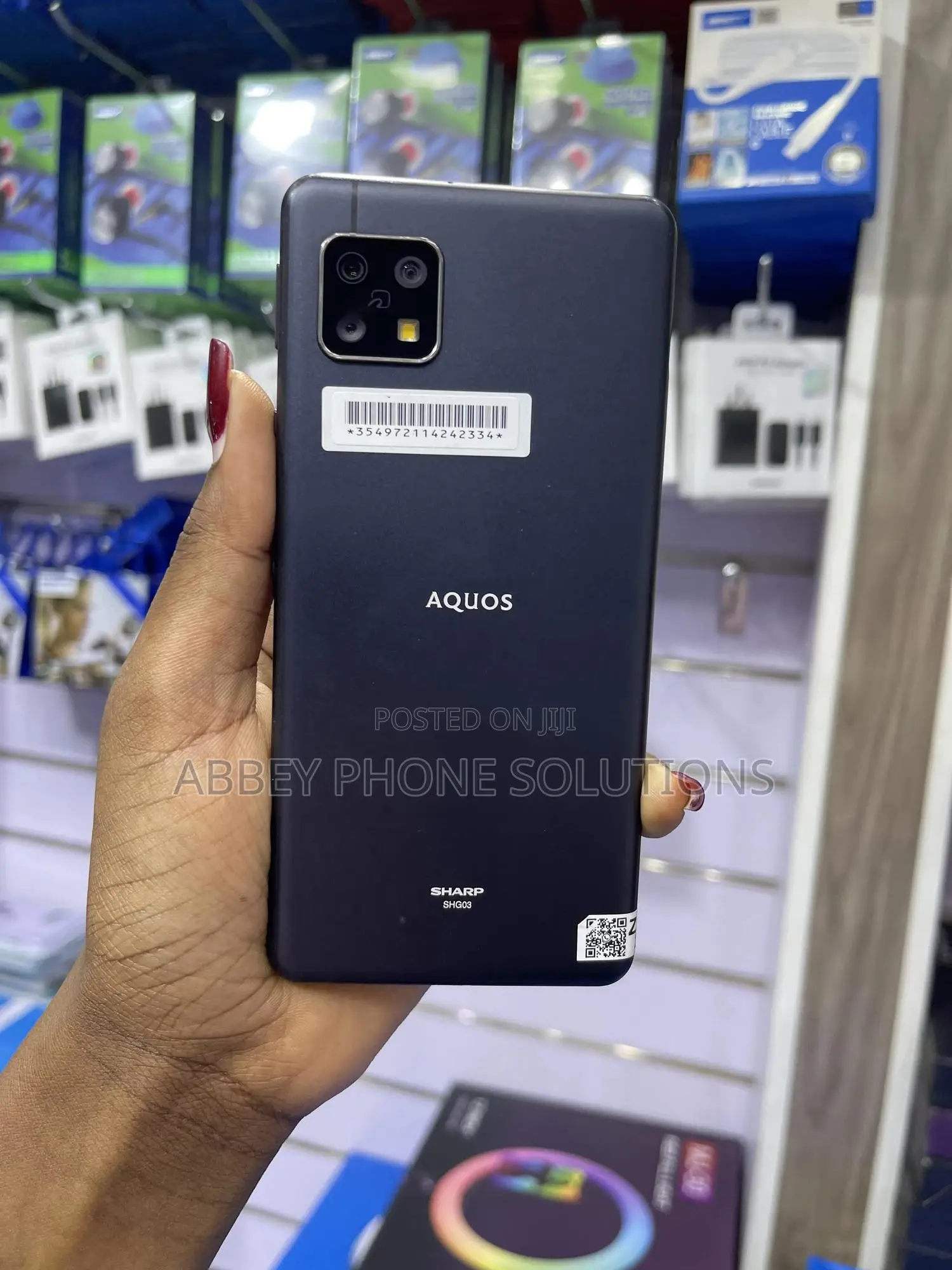 Sharp Aquos sense5G 64 GB Black