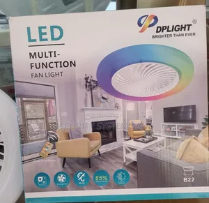 Smart Ceiling Fan With Led Light and Remote Control
