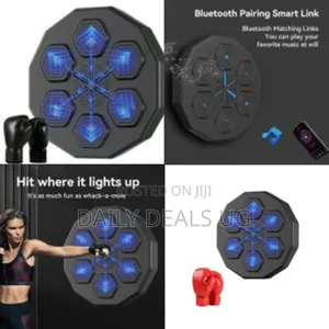 Smart Interactive Boxing Training Machine With Led Reaction Targets