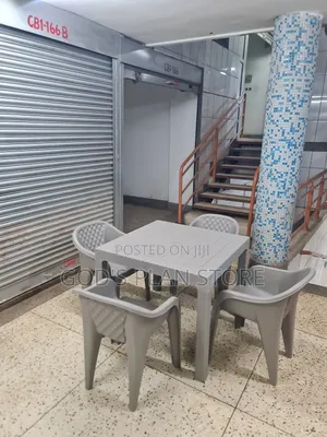 Complete Plastic Chairs and Table Set Plastic Chairs and Table Set