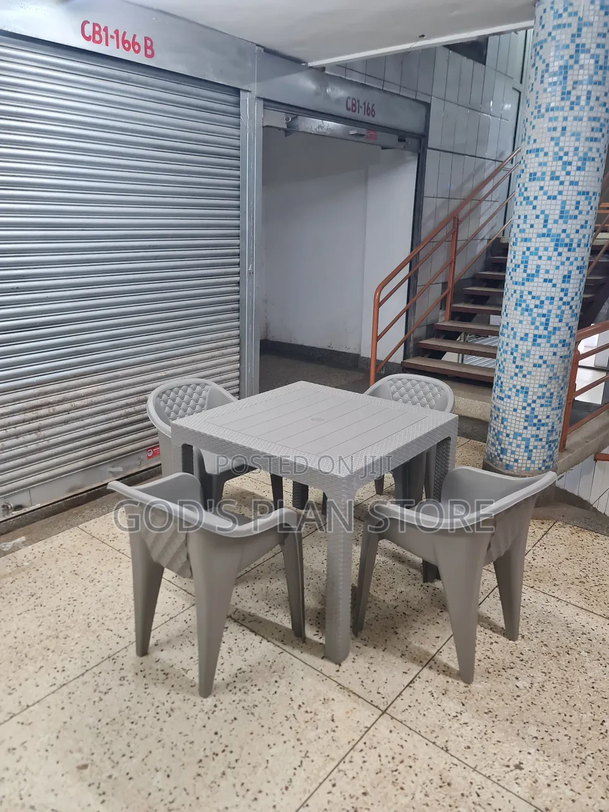 Complete Plastic Chairs and Table Set Plastic Chairs and Table Set
