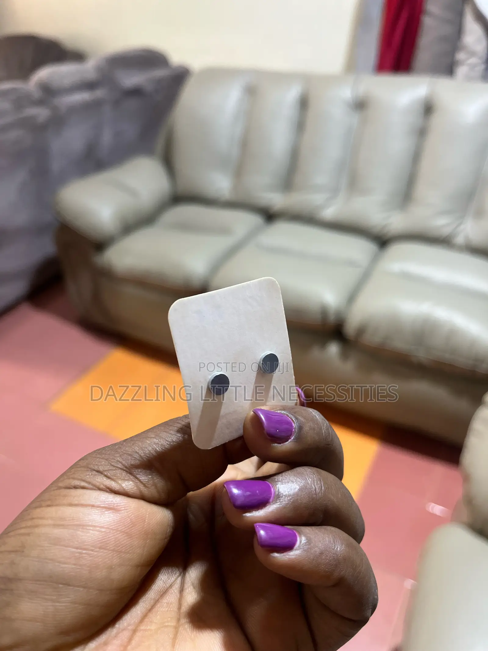 Classy Magnetic Studs Unisex - Silver