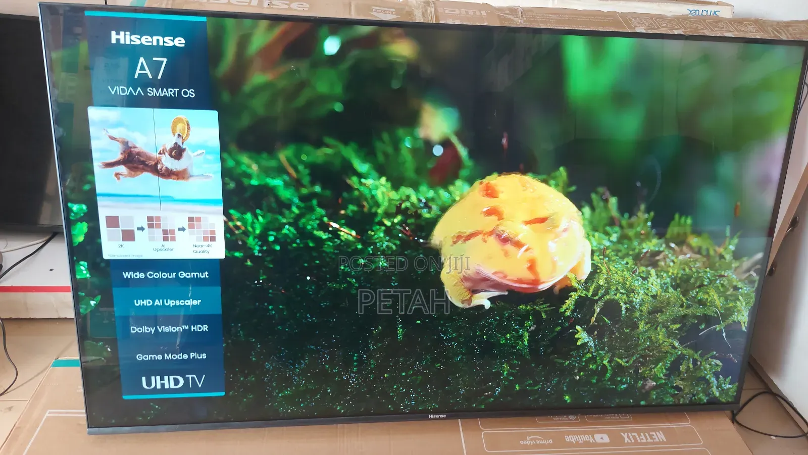 Hisense 55 Inches Slightly Used