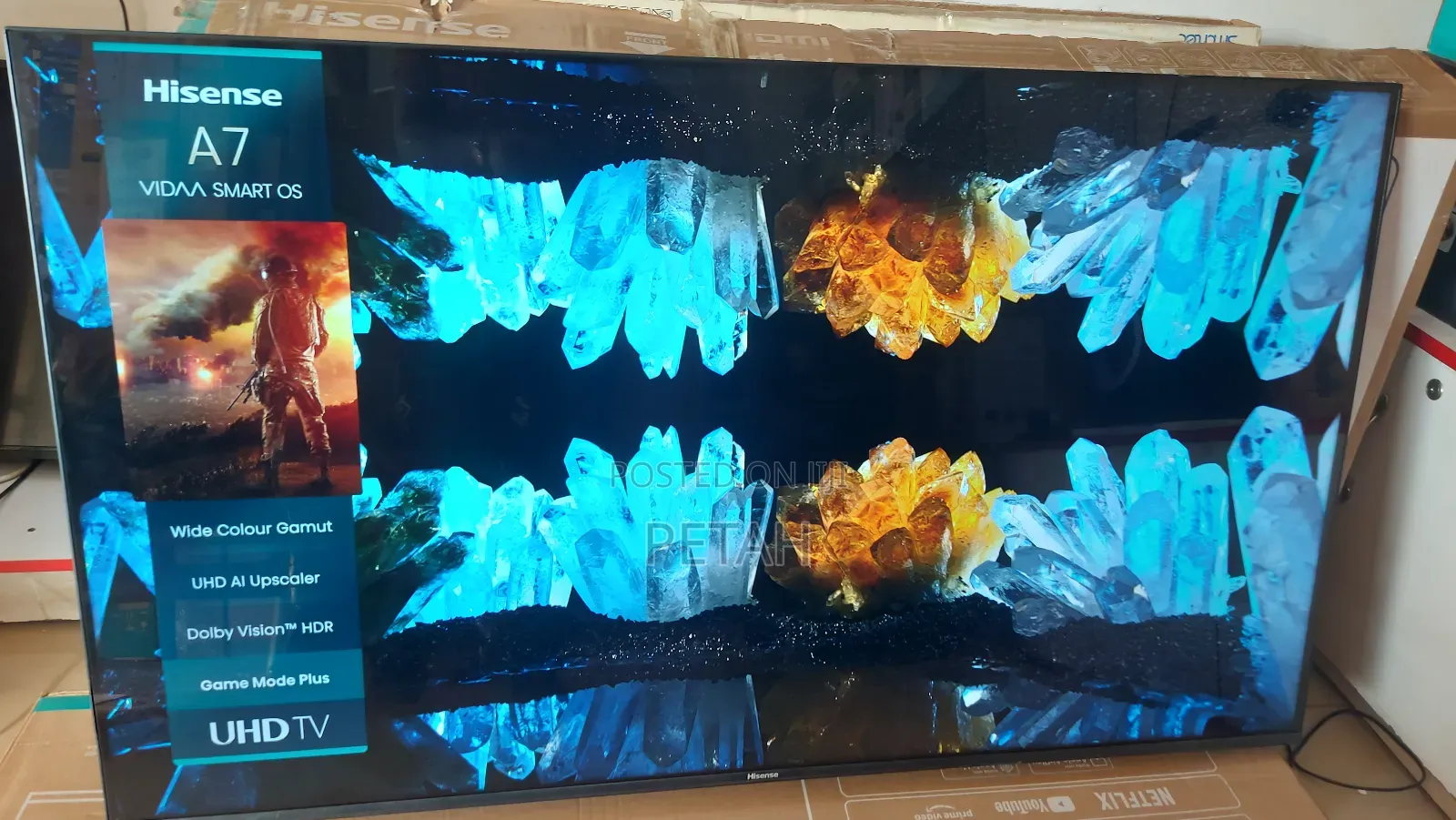 Hisense 55 Inches Slightly Used