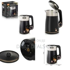Raf Intelligent Multi-Function Glass Electric Kettle - Multicolor