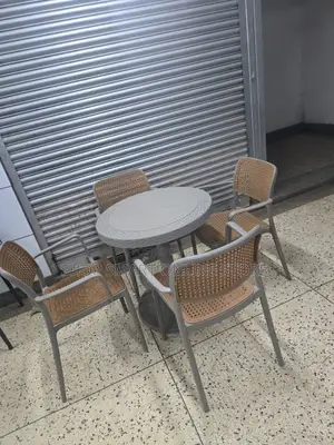 Bars Hotels Restaurant Cafe's Plastic Table and Chairs