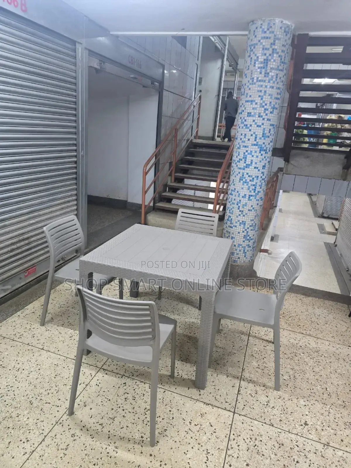 Garden Plastic Table and Chairs Set Brand New